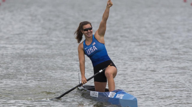 U.S. Teenager Nevin Harrison Wins First Olympic Womens Canoe 200m